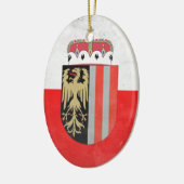 Oberösterreich Keramik Ornament (Links)