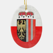 Oberösterreich Keramik Ornament (Hinten)