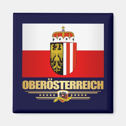 Oberosterreich (Oberösterreich) Magnet (Vorne)