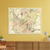 Oberrhein Leinwanddruck (Insitu (Wohnzimmer))