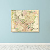 Oberrhein Leinwanddruck (Insitu (Holzboden))