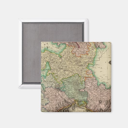 Obersachsen Magnet (Vorderseite/Rückseite)