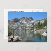 Obersardischer See & Sierra Buttes Postkarte (Vorne/Hinten)
