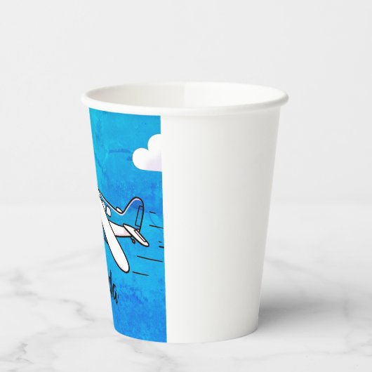 Oberschenkelbecher Pappbecher (Links)