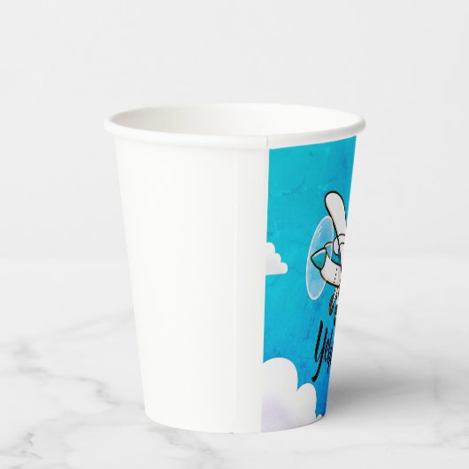 Oberschenkelbecher Pappbecher (Rechts)