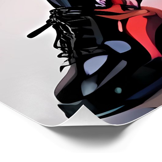 Oberschenkelknochen Poster (Ecke)