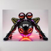 Oberschenkelknochen Poster (Vorne)