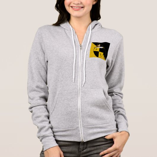Oberschüler Hoodie (Vorderseite)