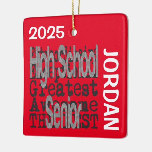 Oberschullehrer CUSTOM Keramikornament (Links)