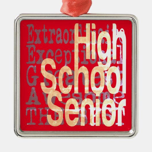 Oberschullehrer Ornament Aus Metall (Vorne)