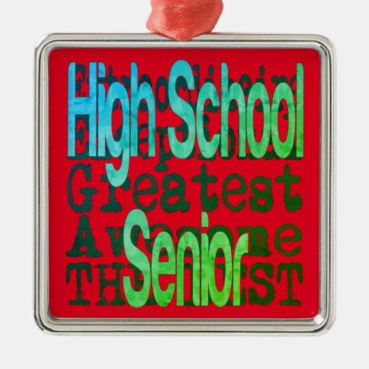 Oberschullehrer Ornament Aus Metall (Vorne)