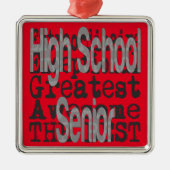 Oberschullehrer Silbernes Ornament (Vorne)