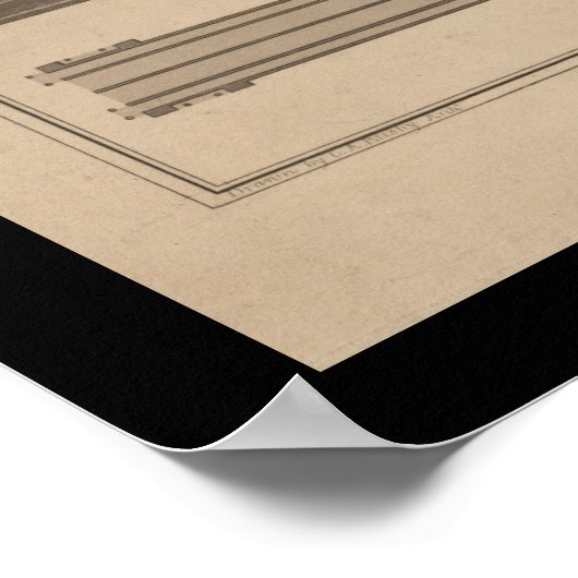 Oberschuylkill Covered Bridge Philadelphia PA Poster (Ecke)