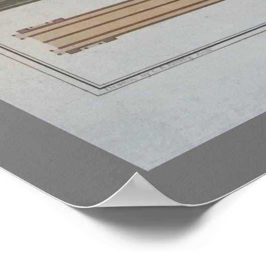 Oberschuylkill Covered Bridge Philadelphia PA Poster (Ecke)