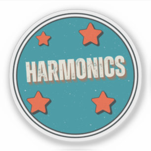 Oberschwingungen Aufkleber