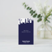 Oberseiten-im Stadtzentrum gelegene gotische Visitenkarte (Stehend Vorderseite)