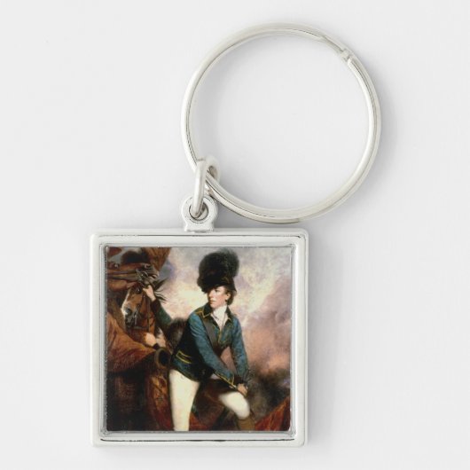 Oberst Banastre Tarleton 1782 Schlüsselanhänger (Vorne)