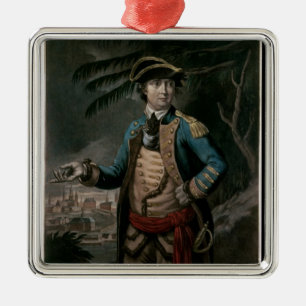Oberst Benedict Arnold, Kneipe. London, 1776 Silbernes Ornament