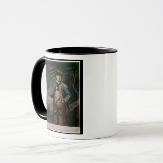Oberst Benedict Arnold, Kneipe. London, 1776 Tasse (Vorderseite Links)