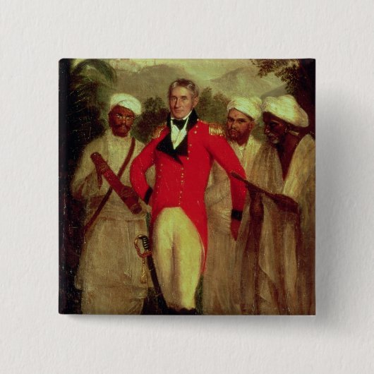 Oberst Colin der Mackenzie und seine indischen Button (Vorderseite)