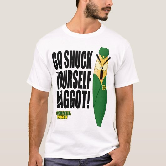 Oberst Corn Character Quote Shirt (Vorderseite)