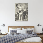 Oberst Davy Crockett 1839 Leinwanddruck (Insitu (Schlafzimmer))