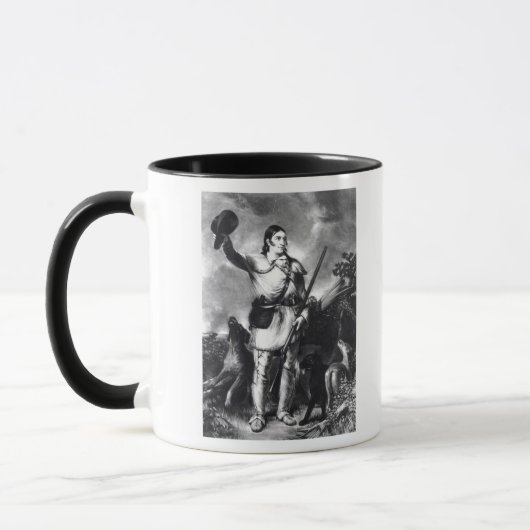 Oberst Davy Crockett Tasse (Links)