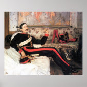 Oberst Frederick Gustavus Burnaby von James Tissot Poster (Vorne)