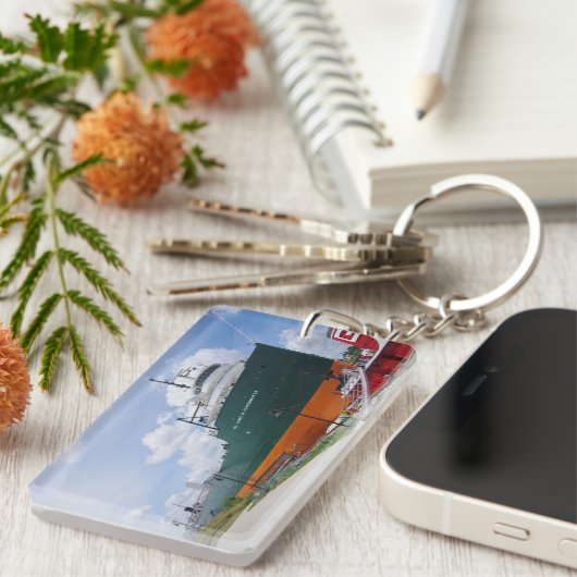 Oberst James M. Schoonmaker Acrylketten Schlüsselanhänger (Vorderseite rechts)