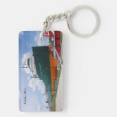 Oberst James M. Schoonmaker Acrylketten Schlüsselanhänger (Rückseite)