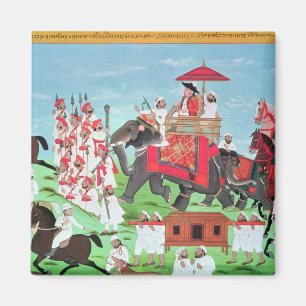 Oberst James Todd, der durch Elefanten reist Magnet