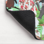 Oberst James Todd, der durch Elefanten reist Mousepad (Ecke)