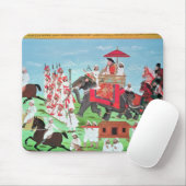 Oberst James Todd, der durch Elefanten reist Mousepad (Mit Mouse)