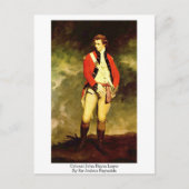 Oberst John Hayes Leger von Sir Joshua Reynolds Postkarte (Vorderseite)