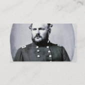 Oberst John M. Chivington (b/w Foto) Visitenkarte (Rückseite)