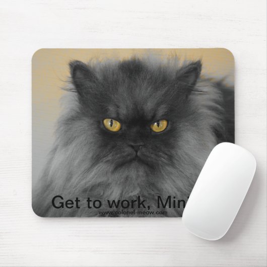 Oberst Meow Mousepad (Mit Mouse)