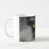 Oberst Meow Yellow Eyes Kaffeetasse (Links)