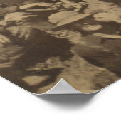 Oberst Roosevelt und seine Rider Rough Poster (Ecke)