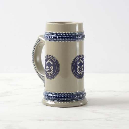Oberstabsfeldwebel der Luftwaffe Oberstabsfeldwebe Bierglas (Vorderseite Links)