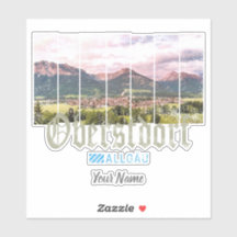 Oberstdorf Allgäu Vintag Bayern Deutschland Souven