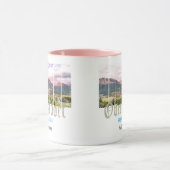 Oberstdorf Allgäu Vintag Bayern Deutschland Souven Tasse (Zentrum)