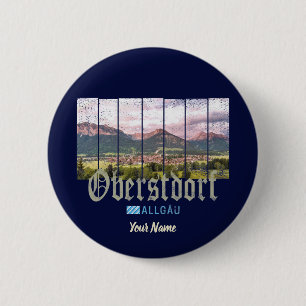 Oberstdorf Allgäu Vintage Bayern Deutschland Souve Button