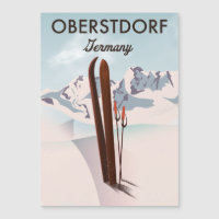 Oberstdorf Deutschland Skikunst.