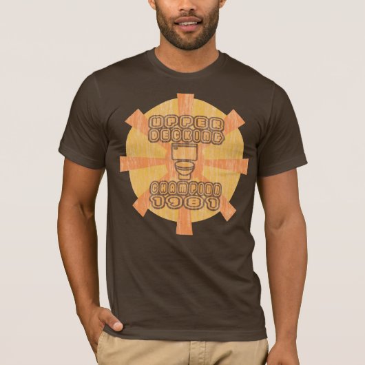 Oberste Deck-Champion T-Shirt (Vorderseite)