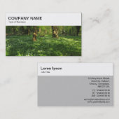 oberste Ebene - Wälder Visitenkarte (Vorne/Hinten)