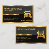 Oberste goldene Tab mit grauen schwarzen Layern Visitenkarte (Vorne/Hinten)