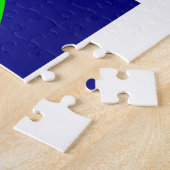 Oberste grüne Kunst Puzzle (Seite)