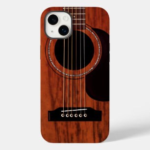Oberste Mahagoniakustikgitarre Case-Mate iPhone Hülle