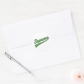 Oberste Runder Aufkleber (Umschlag)