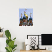 Oberste russisch-orthodoxe Kirche in Russland Poster (Heimbüro)